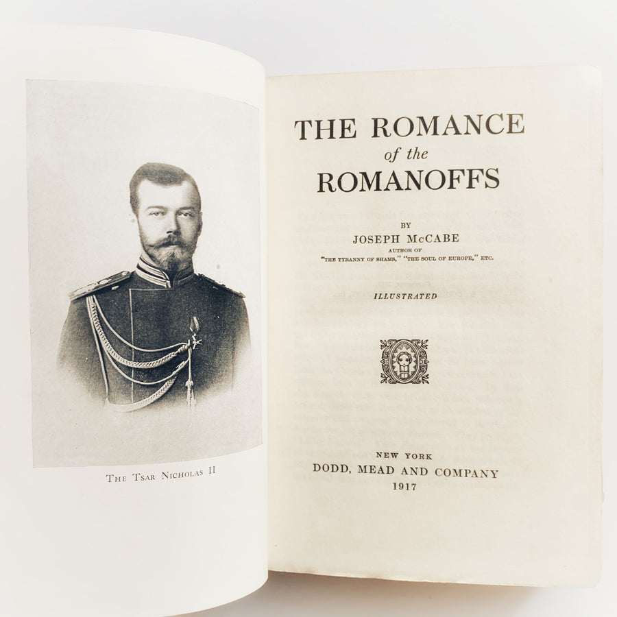 1917 - The Romance of the Romanoffs, First Edition