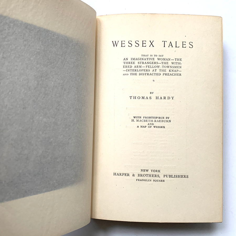 c. 1898 - Thomas Hardy’s Wessex Tales
