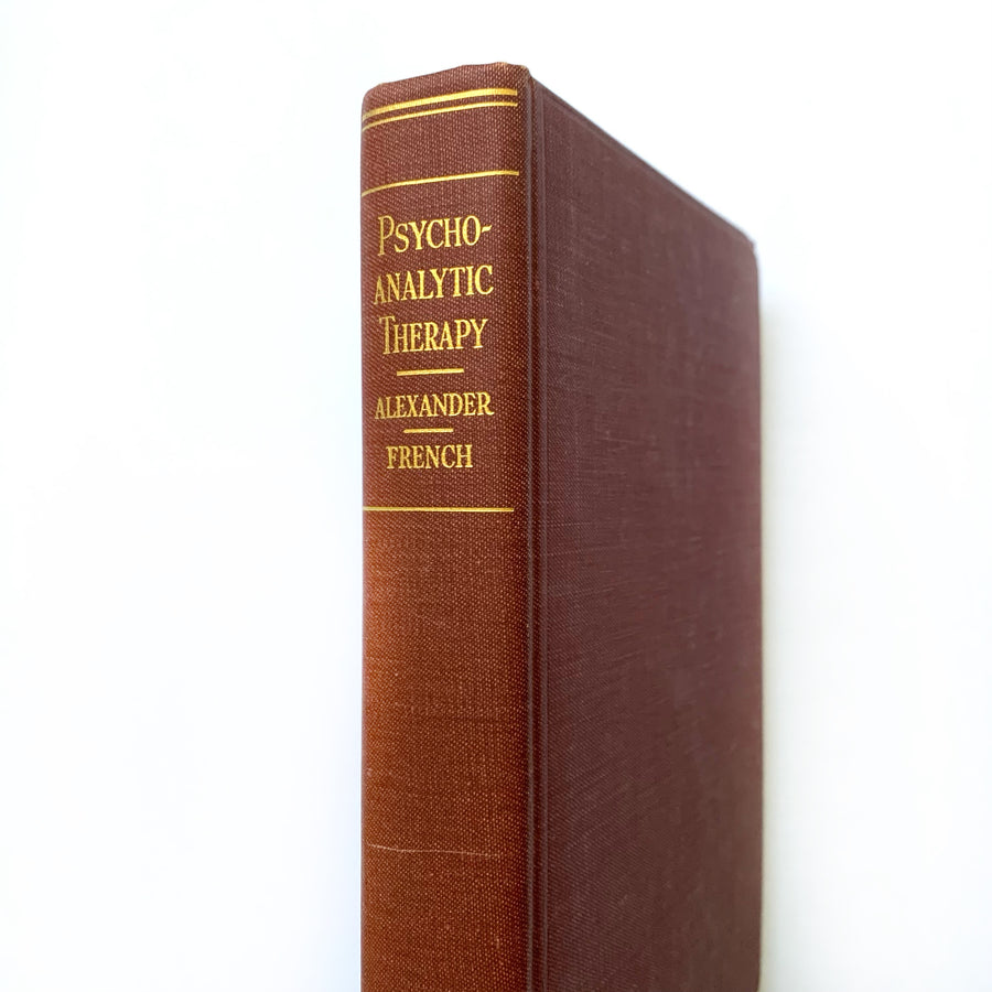 1946 - Psychoanalytic Therapy, Principles and Application