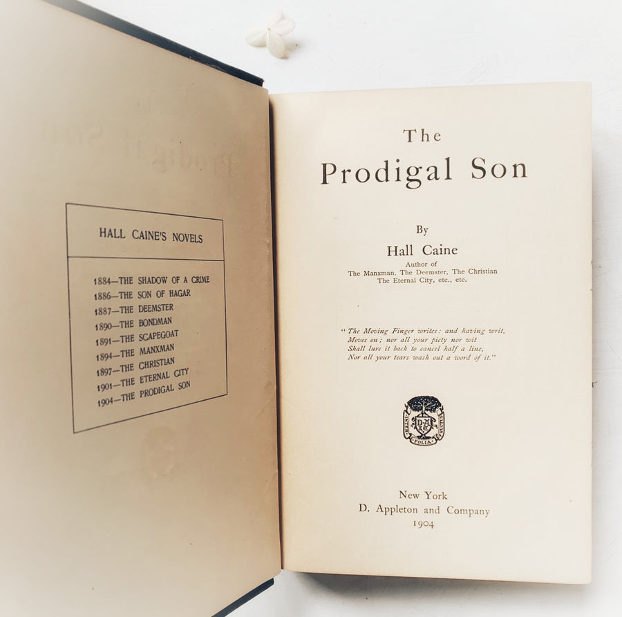 1904 = The Prodigal Son, First Edition