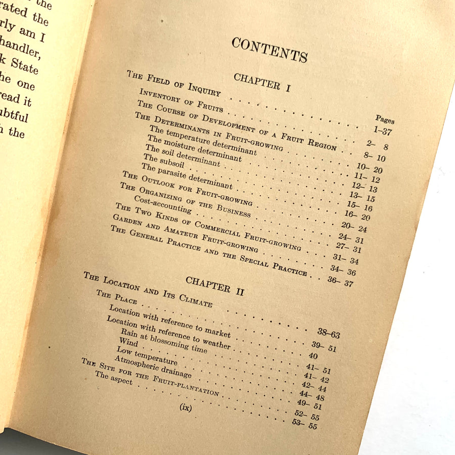 1926 - The Principles of Fruit-Growing