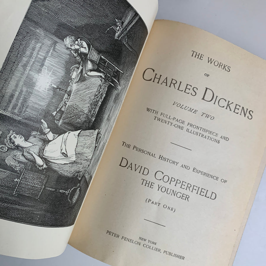 Circa 1895 - The Works of Charles Dickens