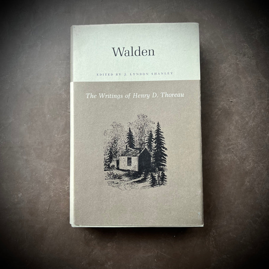 1971 - The Writings of Henry D. Thoreau; Walden