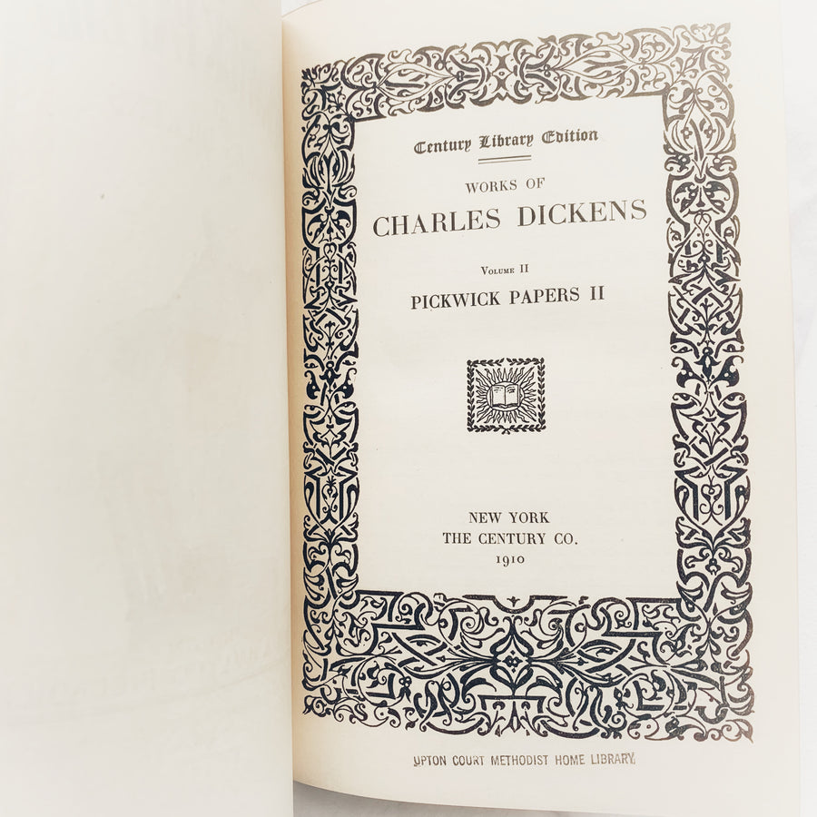 1910 - Charles Dickens’ Pickwick Papers & David Copperfield