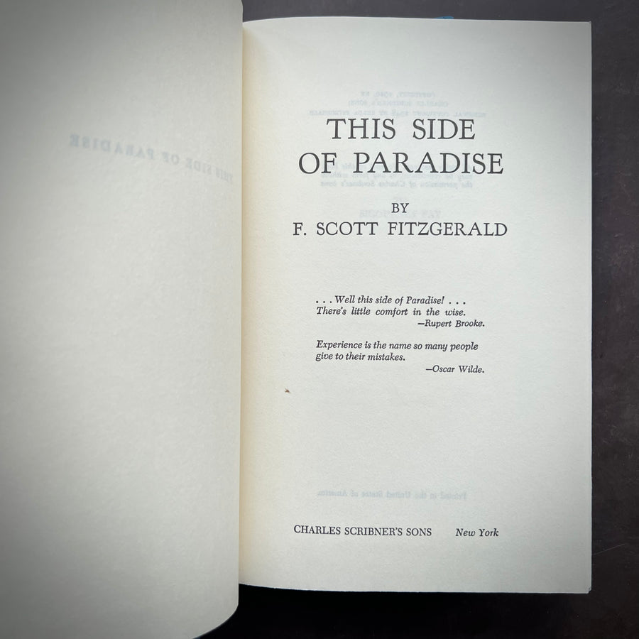 1948,1953,1962,1969 - F. Scott Fitzgerald’s- This Side of Paradise, The Great Gatsby, Tender is the Night, The Last Tycoon