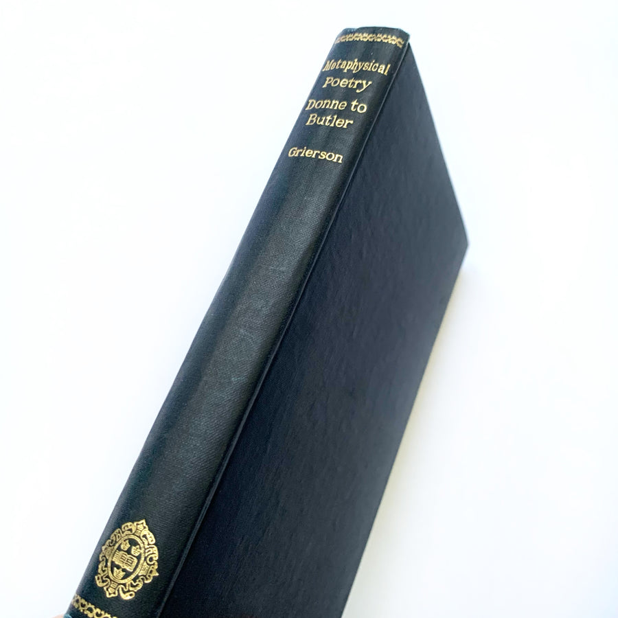 1950 - Metaphysical Poetry, Lyrics & Poems of The Seventeenth Century, Donne to Butler