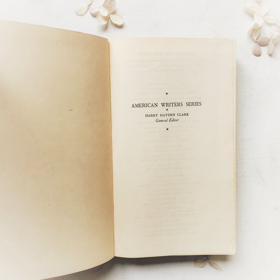 1934 - Henry David Thoreau, First Edition