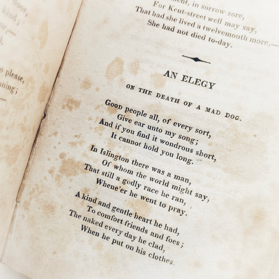 1824 - Poems & Essays By Oliver Goldsmith
