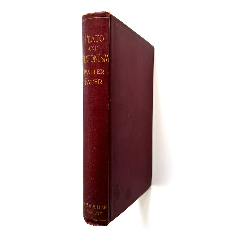 1905 - Plato and Platonism, A Series of Lectures