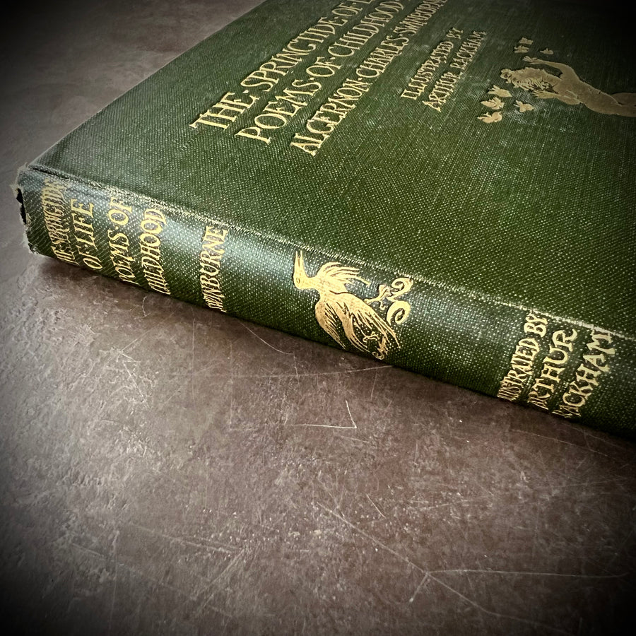 1918 - Arthur Rackham illustrated- The Springtide of Life; Poems of Childhood, First Edition