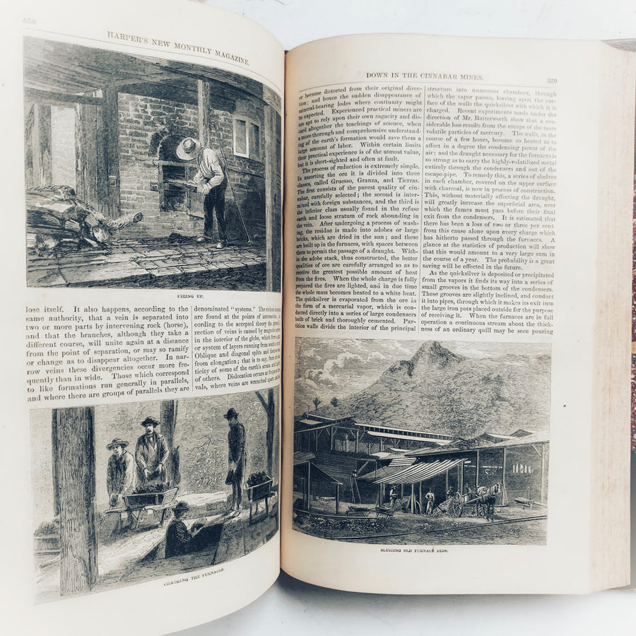 1864 & 1865 - Harper’s Magazine Set