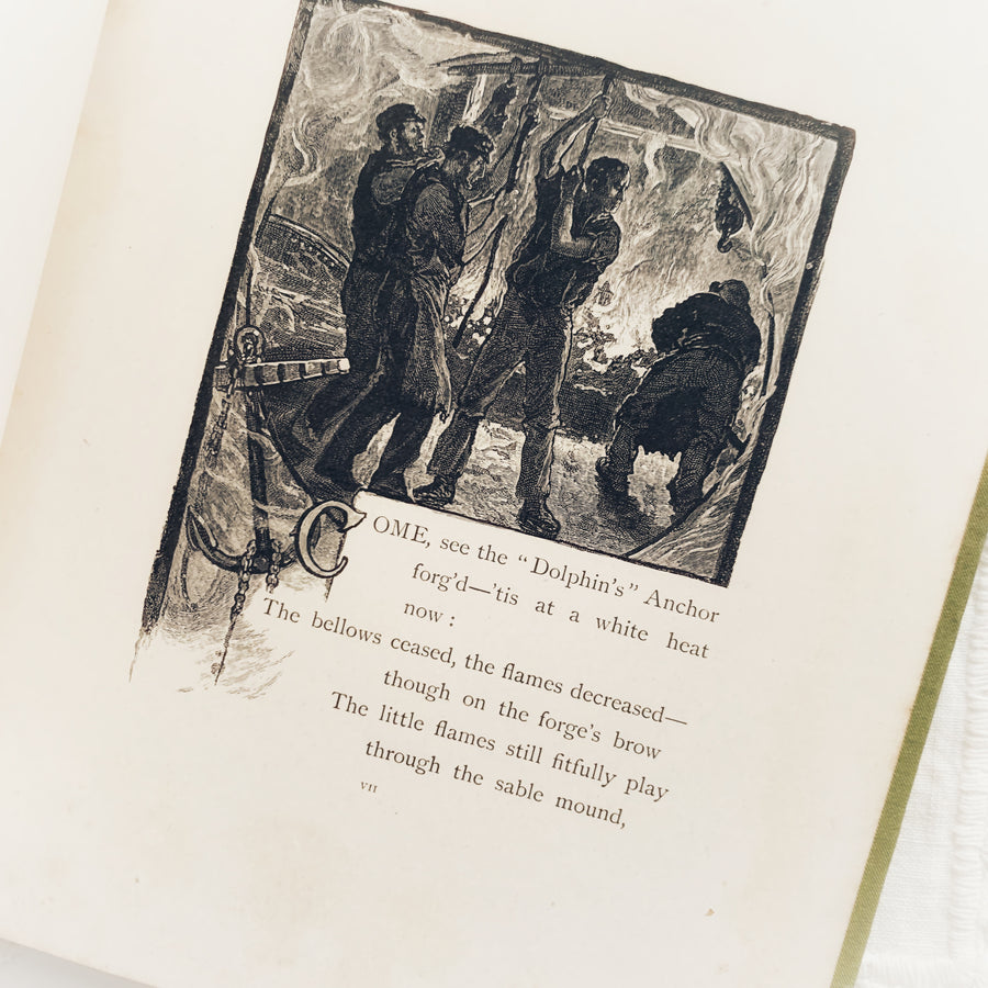 1883 - The Forging of the Anchor, A Poem, First Edition