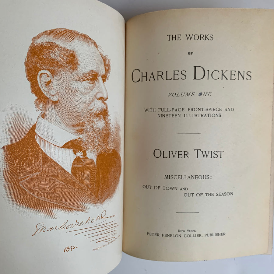 Circa 1895 - The Works of Charles Dickens