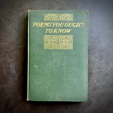 1903 - Poems You Ought To Know