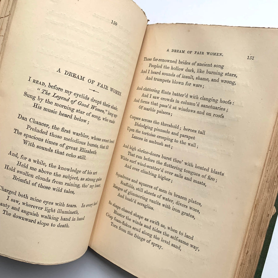 1853 - Poems By Alfred Tennyson