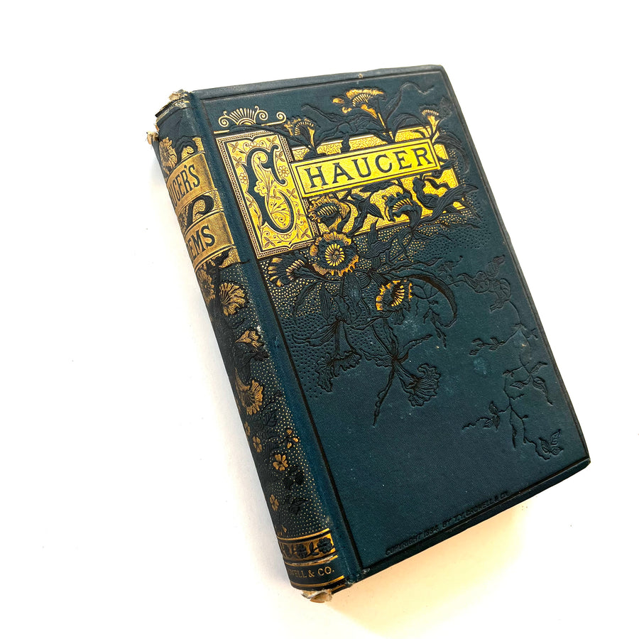 c.1880s - The Poetical Works of Geoffrey Chaucer