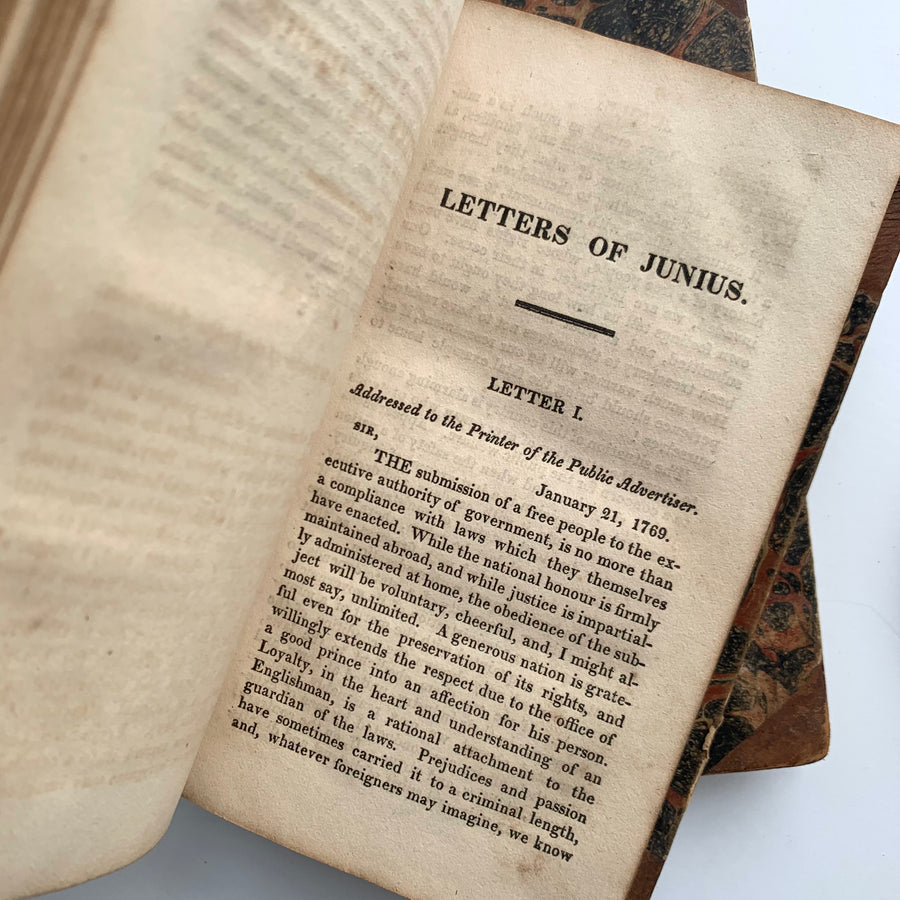 1830 - The Letters of Junius