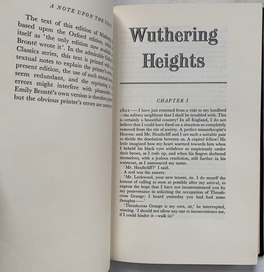 1980 - Wuthering Heights, Easton Press, First Edition
