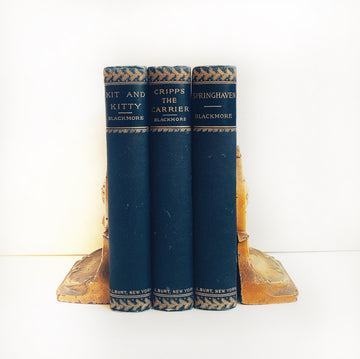 Late 1800s - Set of Decorative Novels by R. D. Blackmore