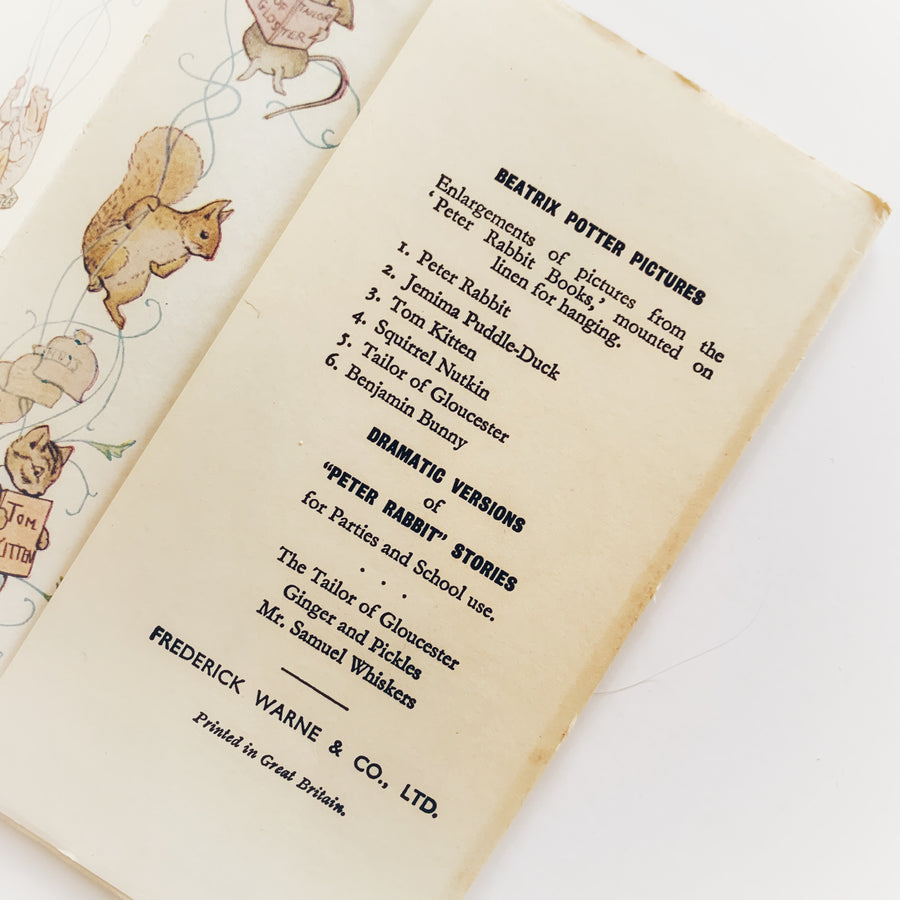 c. 1957- 1968 - Beatrix Potter, French Edition, Sold Individually
