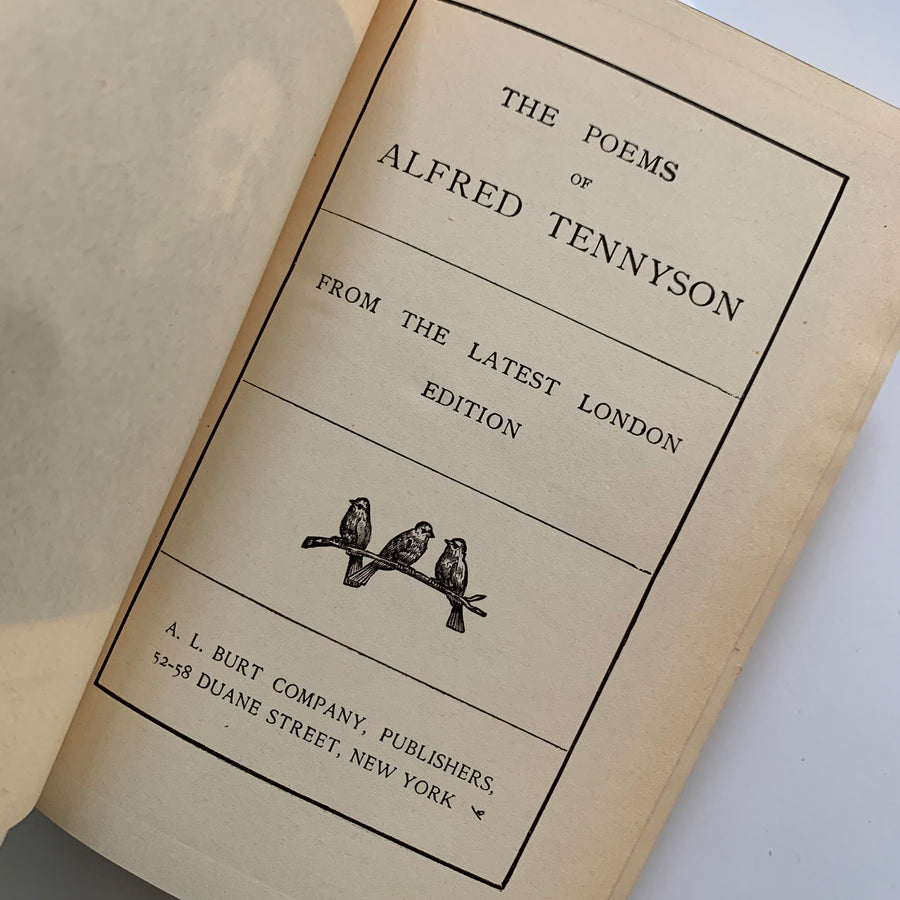 c. Early 1900s - The Poems of Alfred Tennyson