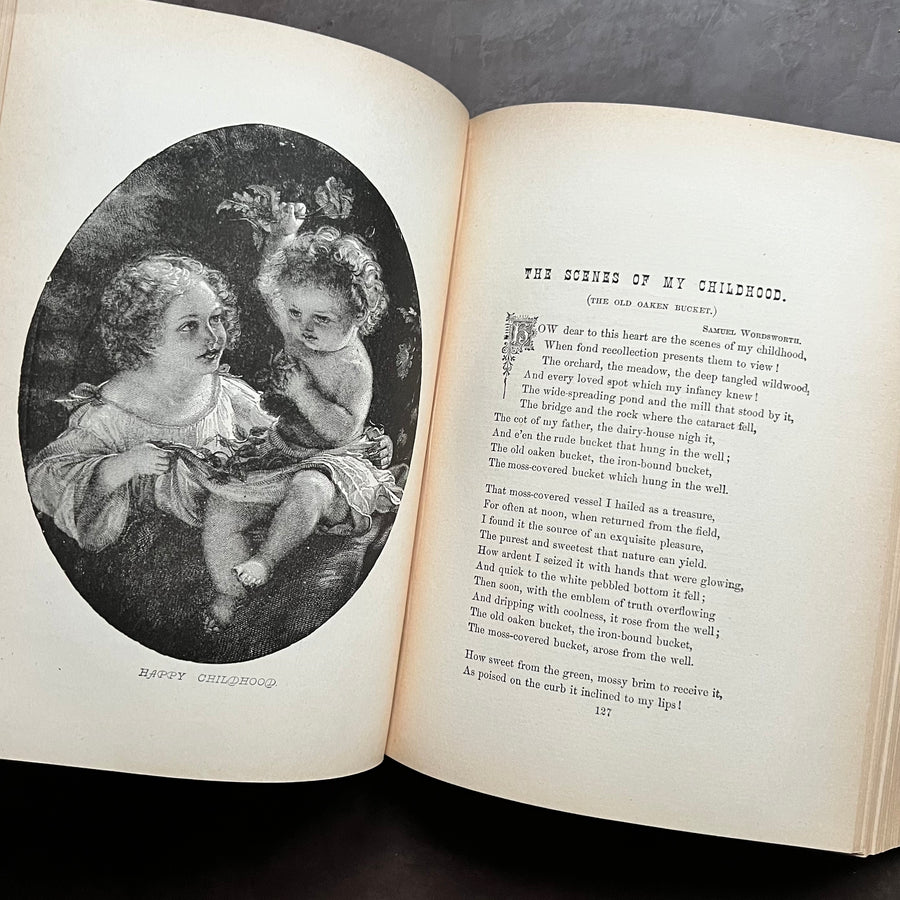 1882 - Golden Thoughts on Mother, Home and Heaven From Poetic and Prose Literature Of All Ages and Lands