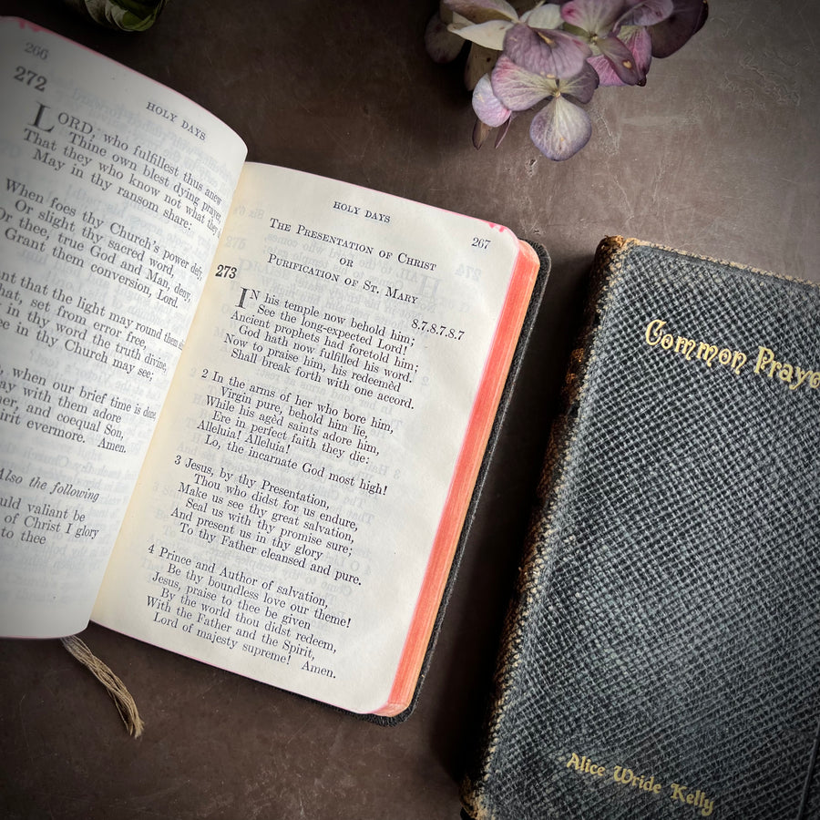 1929,1920 - The Book of Common Prayer & The Hymnal