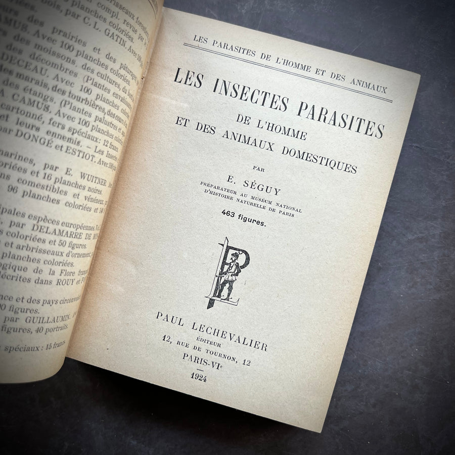 1924 - Les Insectes Parasites