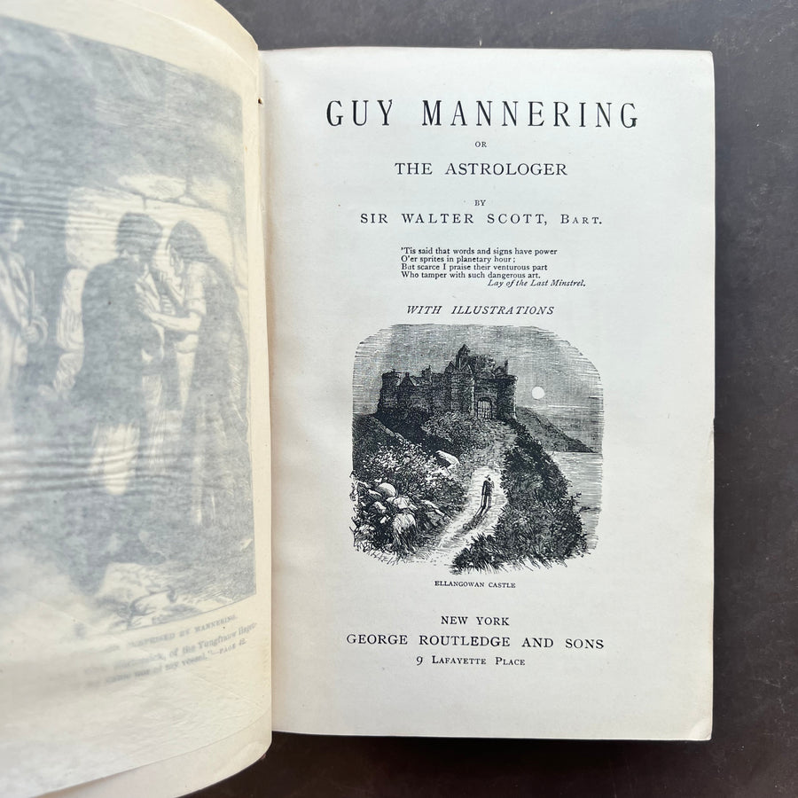 c.1880 - Sir Walter Scott, Bart. Waverley Novels