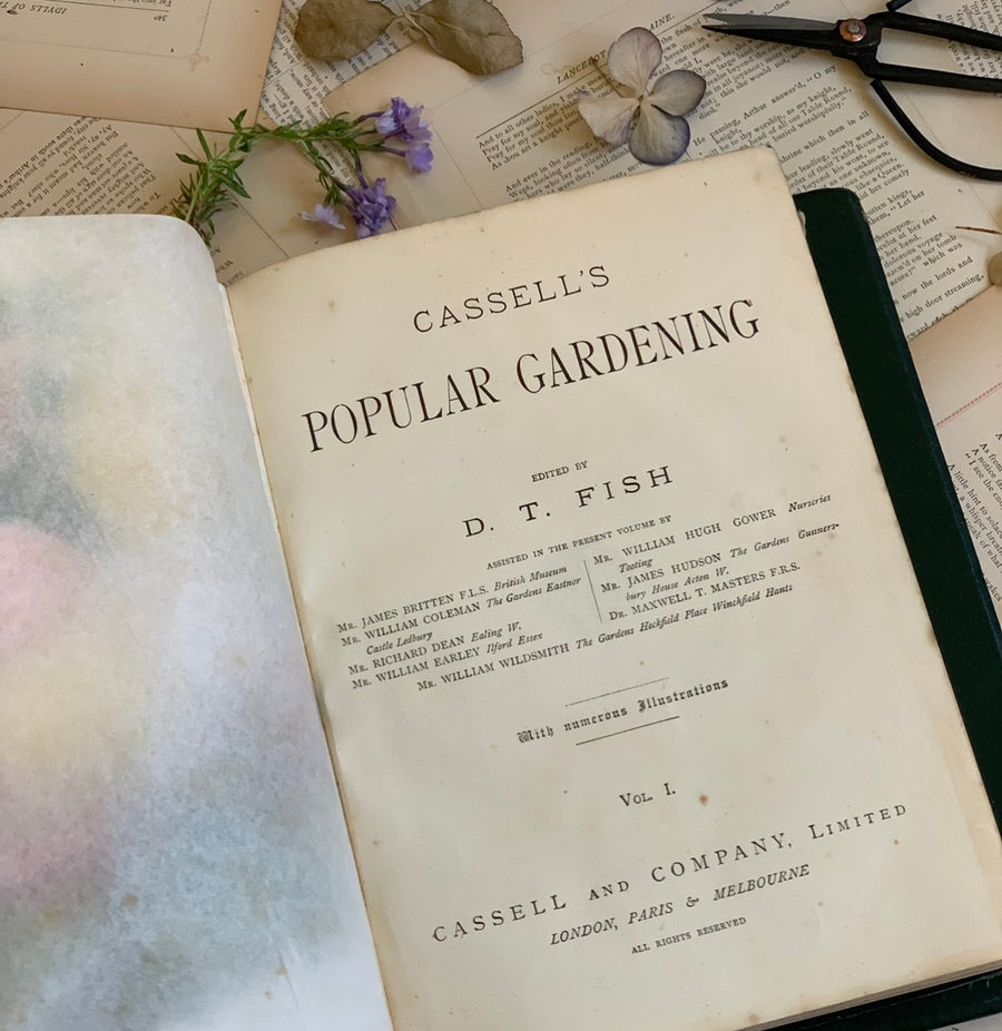 Cassell’s Popular Gardening, Two Volumes
