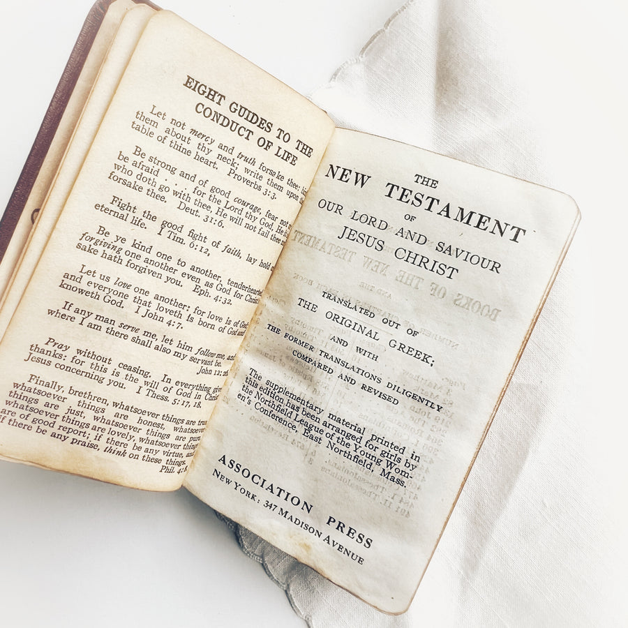c.1919 - The New Testament  of Our Lord and Savior Jesus Christ