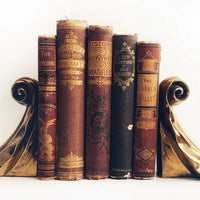 Decorative Gilded Antique Book Set – Honey Bee Mill