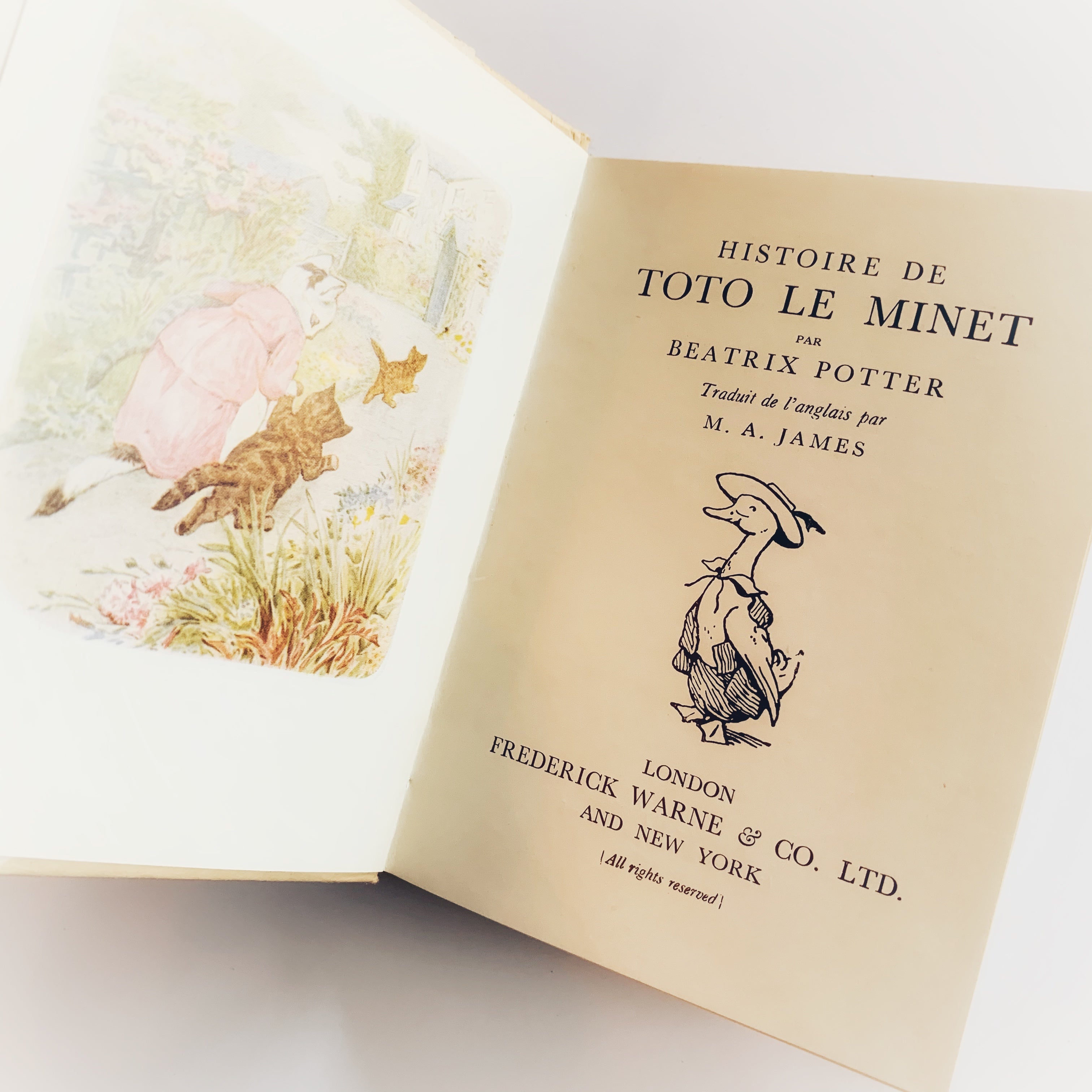 c. 1957- 1968 - Beatrix Potter, French Edition, Sold Individually