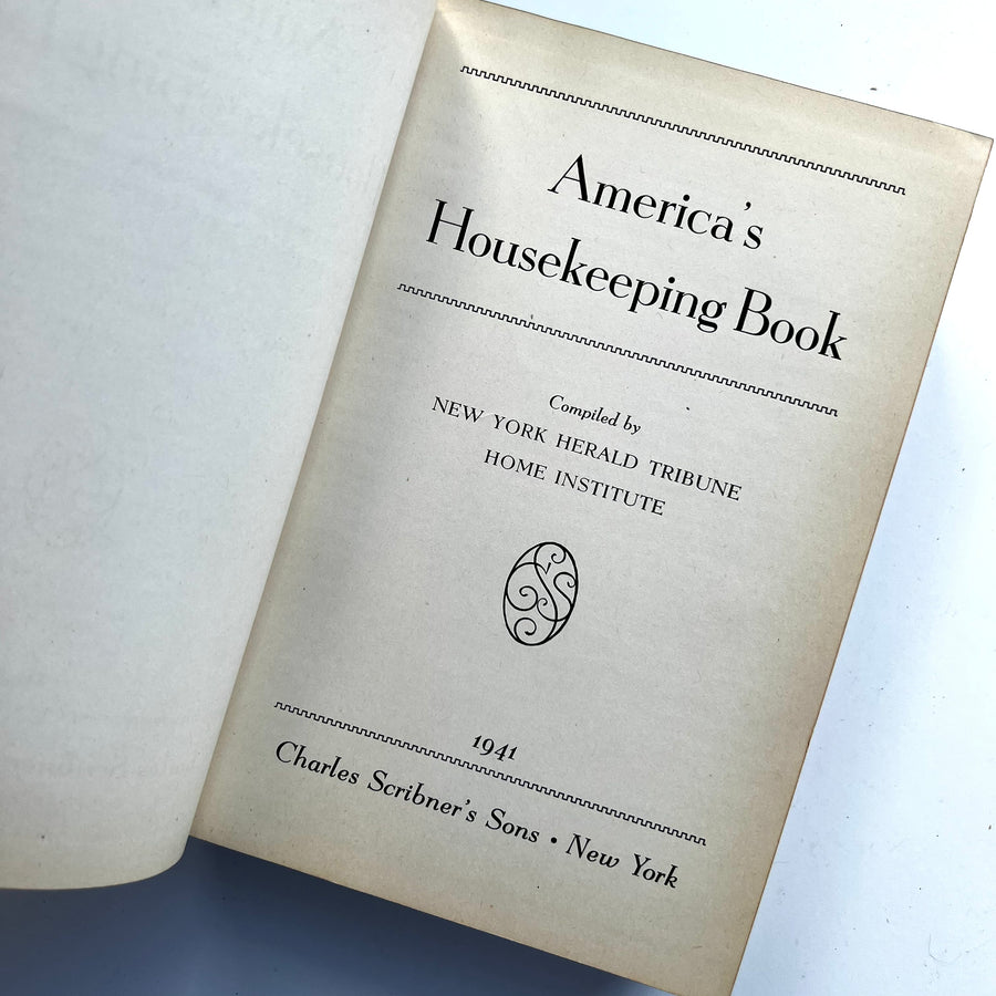 1941 - America’s Housekeeping Book, First Edition