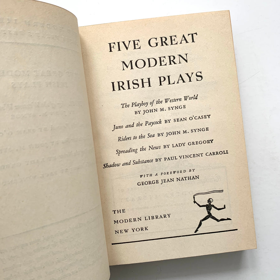 1942 - Five Great Modern Irish Plays, The Modern Library