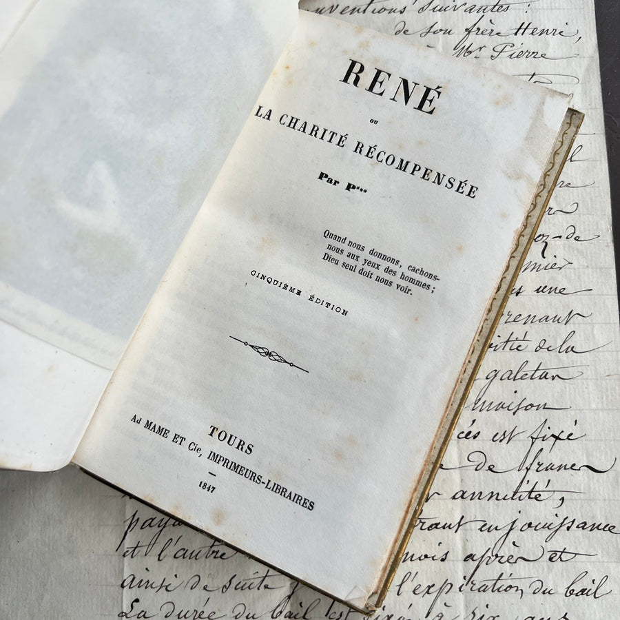 1847 - Rene ou La Charity Recompensee