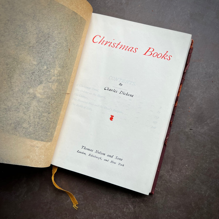 c.1909 - Charles Dickens’ - Christmas Books