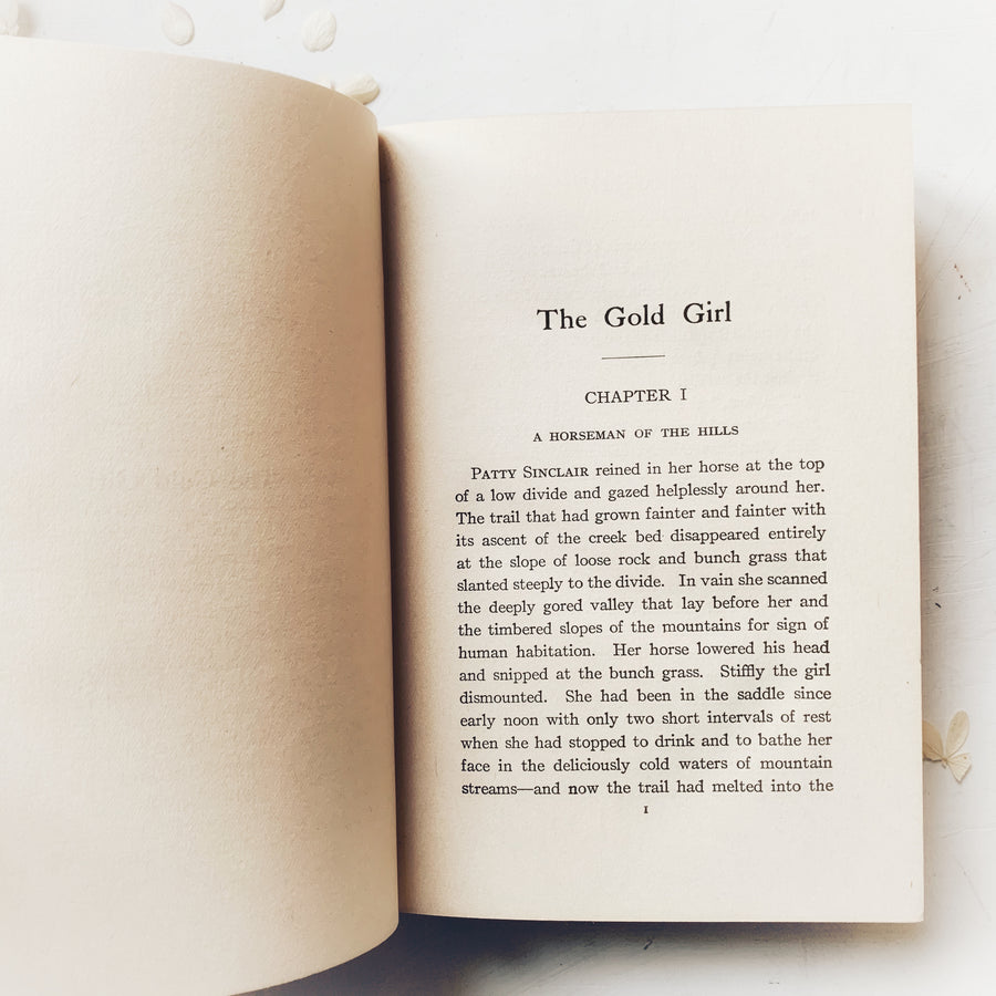 1920 - The Gold Girl, First Edition