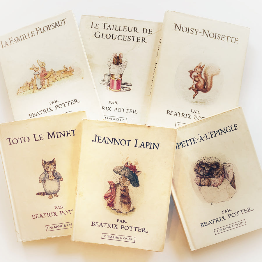 c. 1957- 1968 - Beatrix Potter, French Edition, Sold Individually