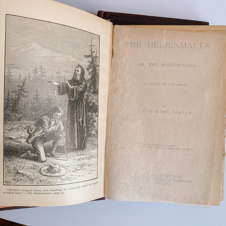 c. Mid-Late 1800s - James Fenimore Cooper’s - The Heidenmauer & The Monikins