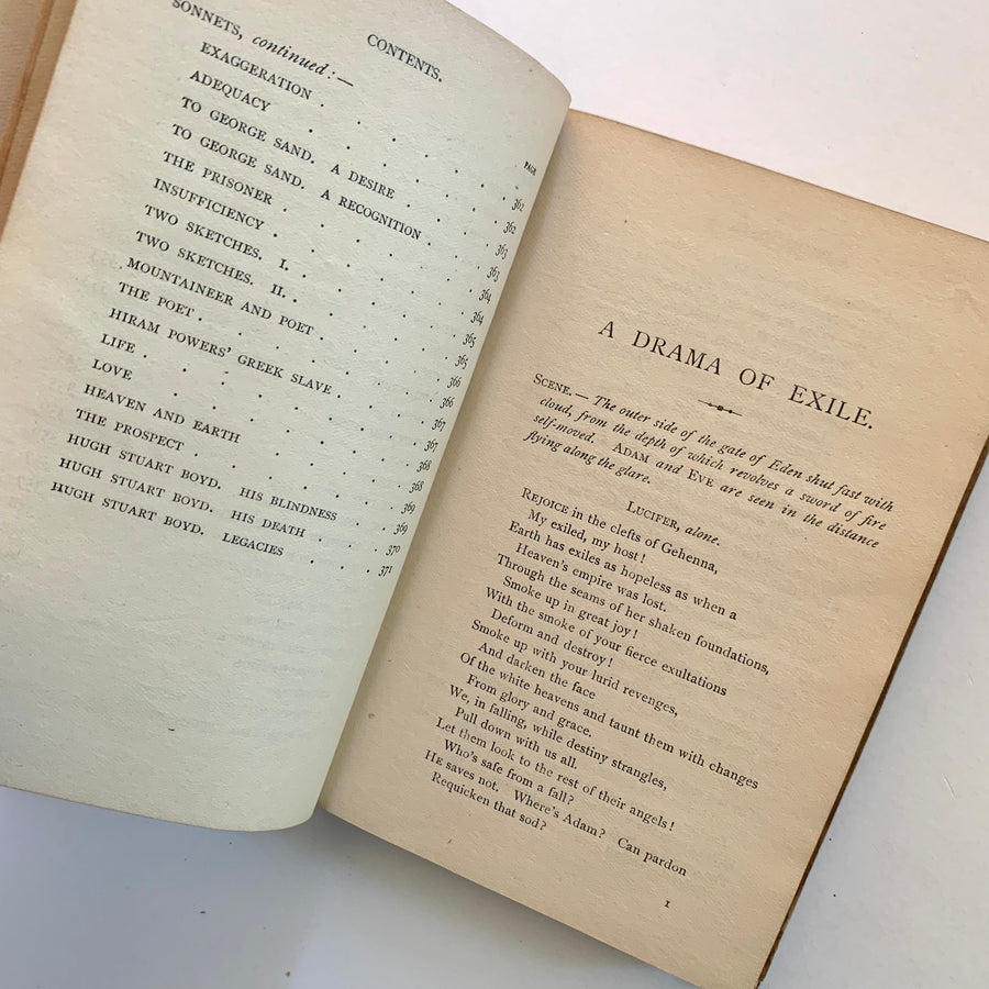 c.1899 - Poems By Elizabeth Barrett Browning
