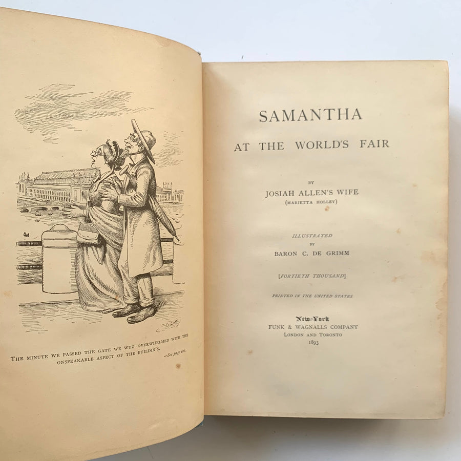 1893 - Samantha at the World’s Fair