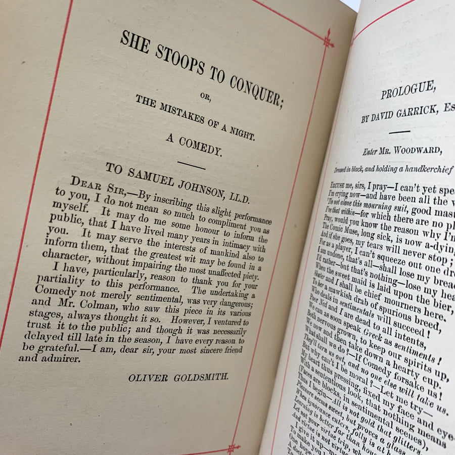 c.1880s - The Poetical Works of Oliver Goldsmith
