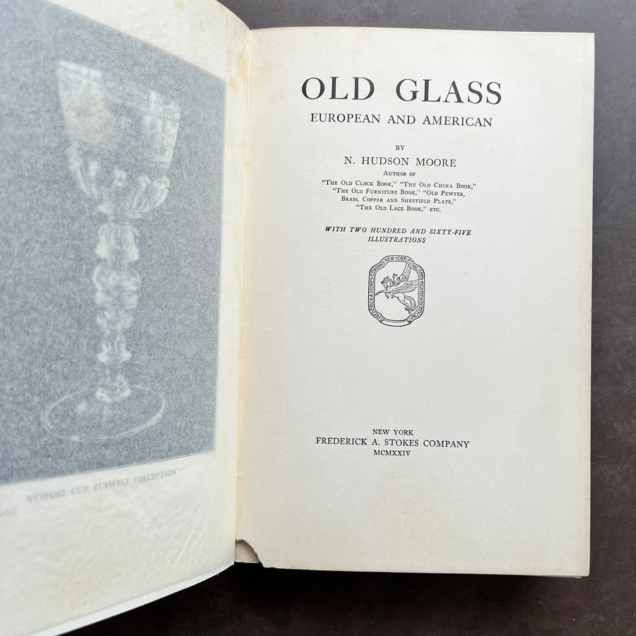 1924 - Old Glass; European and American