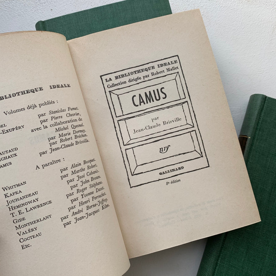 Works in French by Albert Camus