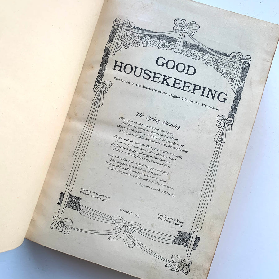 1905 - Good Housekeeping, March-October