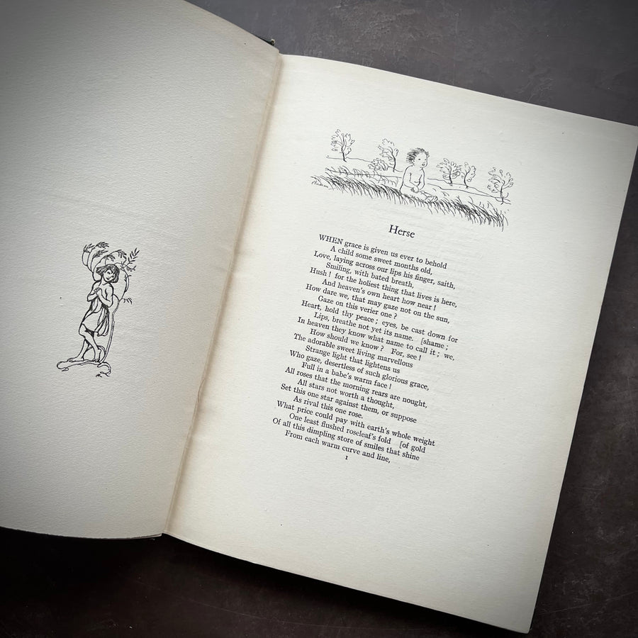 1918 - Arthur Rackham illustrated- The Springtide of Life; Poems of Childhood, First Edition