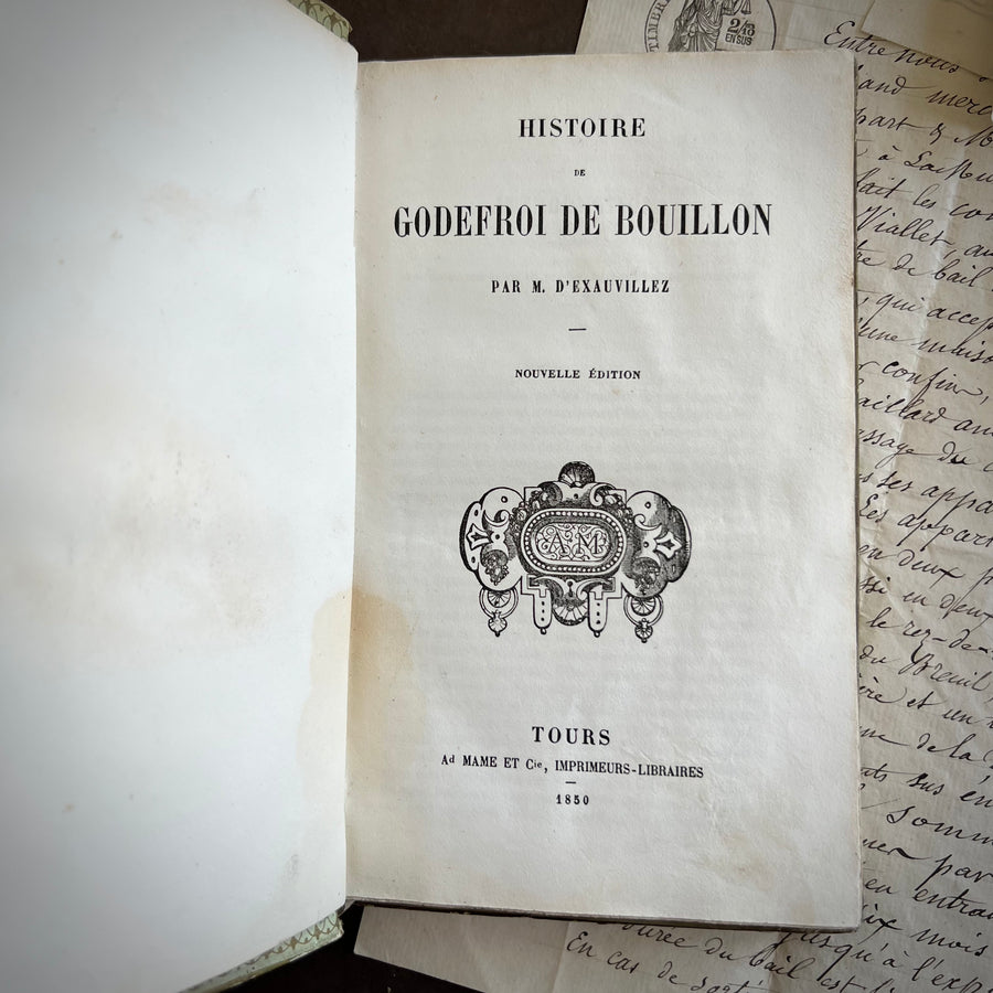 1850 - Histoire De Godefroi De Bouillon