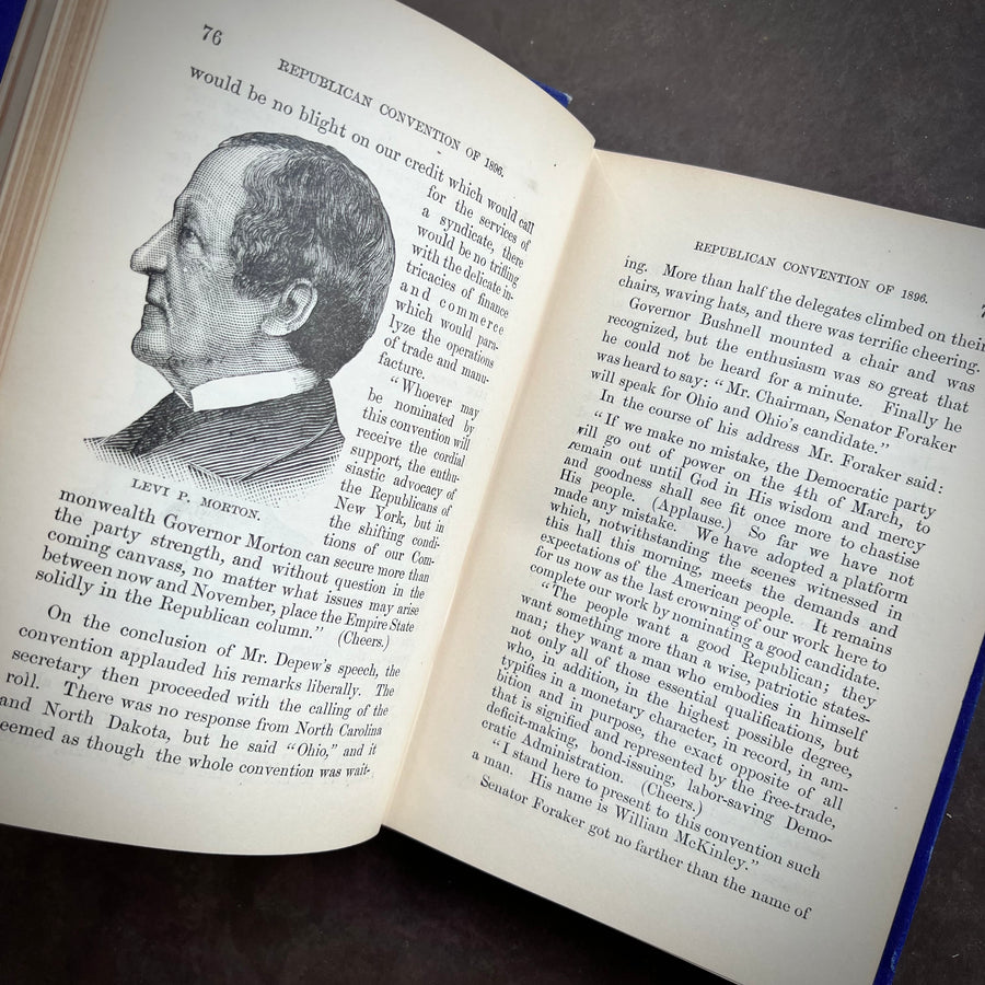 1896 - The Great Campaign Or Political Struggles Of Parties, Leaders and Issues, First Edition