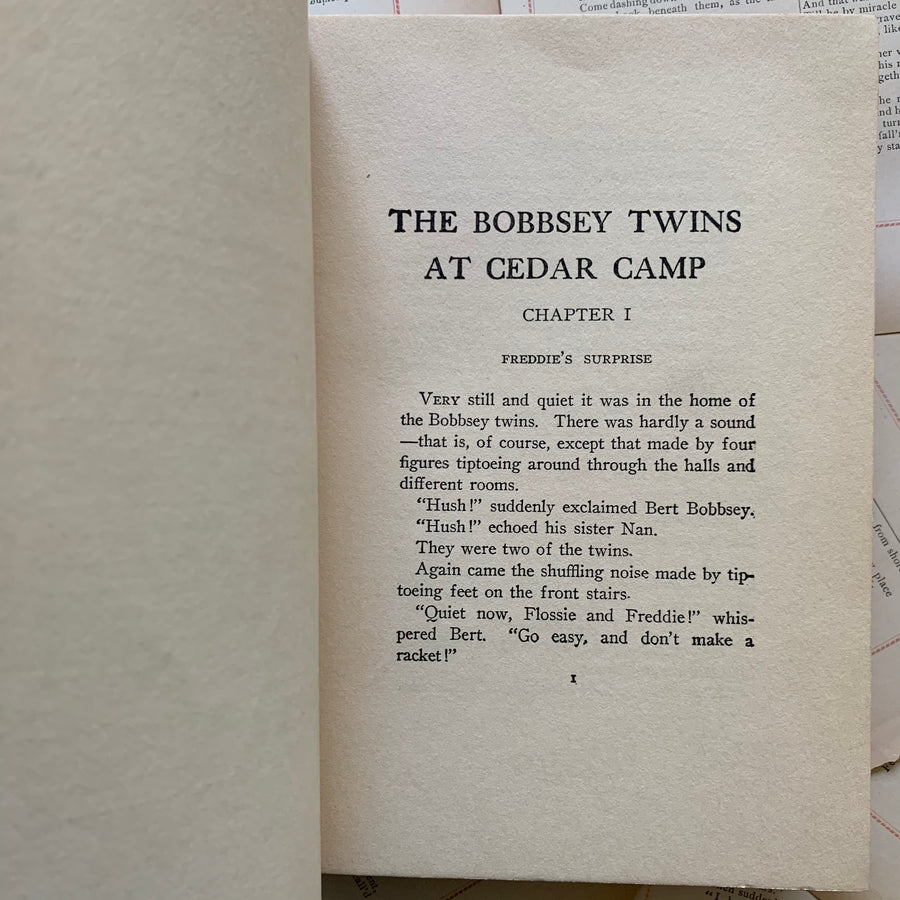 1921 - The Bobbsey Twins At Cedar Camp